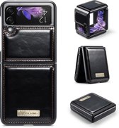 Caseme Samsung Galaxy Z Flip 3 hoesje Zwart