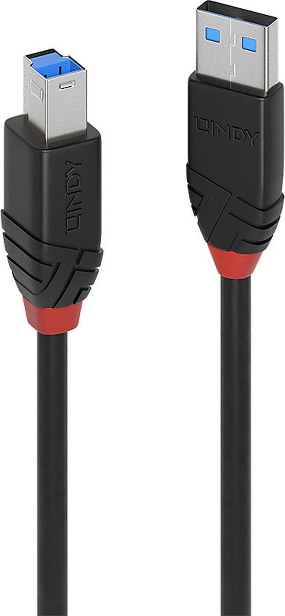 Câble USB Lindy USB-A vers USB-B 10m