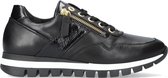 Gabor 433.1 Lage sneakers - Leren Sneaker - Dames - Zwart - Maat 42