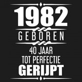 1982 Geboren 40 Jaar Tot Perfectie Gerijpt
