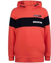 Indian Blue jongens hoodie No Guts Red Orange