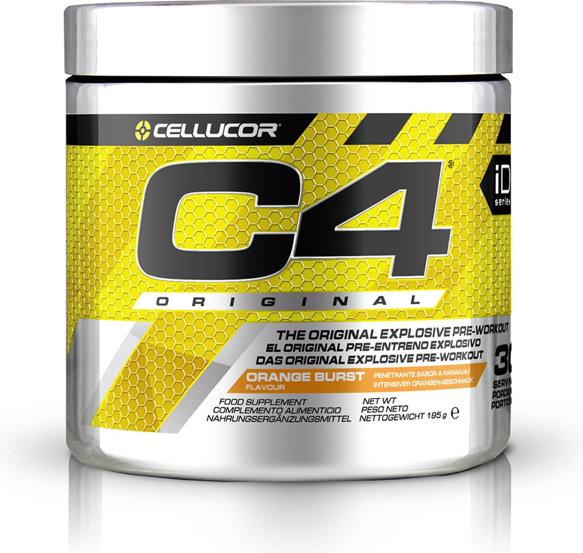 Cellucor C4 Original - Orange Burst - Pre-workout - 30 doseringen