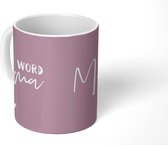 Mok - Koffiemok - Ik word mama - Spreuken - Mama - Quotes - Mokken - 350 ML - Beker - Koffiemokken - Theemok - Mok met tekst