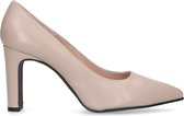 Manfield - Dames - Taupe pumps - Maat 40