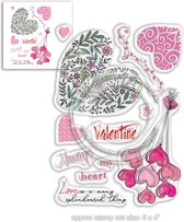 Splendoured Love Clear Stamps (PD8019)