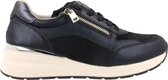 CAPRICE  dames sneaker navy comb BLAUW 37