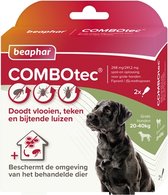 Beaphar COMBOtec Hond 20-40 kg - 2 pipetten