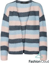 VERO MODA  Julie LS Open Cardigan china blue BLAUW XS