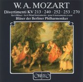 Blaser Der Berliner Philharmoniker - Divertimenti F R 6 Bl,Serkv213,240, (CD)