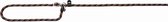 Mountain rope retrieverlijn 13mm 170cm zwart oranje