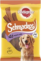 Pedigree Smackos Multimix Hondensnacks - 9 x 20 stuks