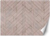 Trend24 - Behang - Geometrisch Patroon - Vliesbehang - Behang Woonkamer - Fotobehang - 200x140 cm - Incl. behanglijm