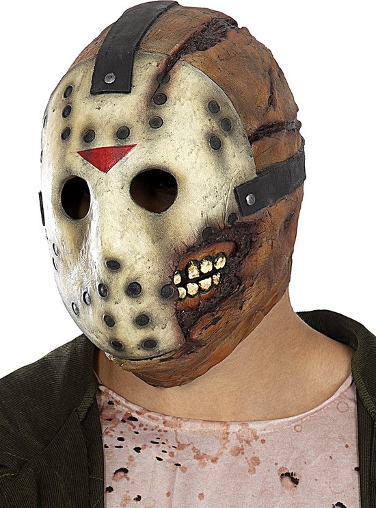 FUNIDELIA Friday the 13th Jason Latex Mask voor vrouwen en mannen | bol