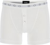 HUGO BOSS trunk Original (1-pack) - heren boxer lang met knoopsluiting - wit -  Maat: XXL