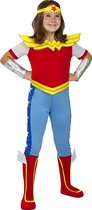FUNIDELIA Wonder Woman DC Super Hero kostuum - 5-6 jaar (110-122 cm)