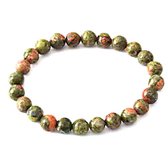 Musthaves-Kralenarmband 9 mm-groen multicolor-unisex-one size