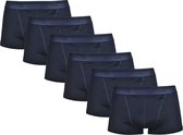 HOM HO1 boxershorts premium cotton 6-pack brief - navy