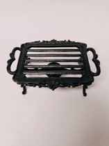 Warmhoudplaatje - rechaud - ijzer - zwart - 22,5cm - keuken