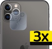 iPhone 12 Pro Max Camera Screenprotector Tempered Glass - iPhone 12 Pro Max Camera Screenprotector - 3 Stuks