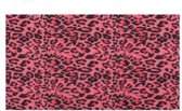 Haarband Multifunctioneel Panter Print Zwart Roze