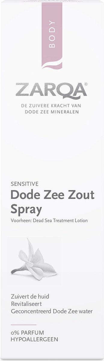 Bol.com ZARQA Dode Zee Zout Spray - 200 ml - Zuivert en revitaliseert de huid aanbieding