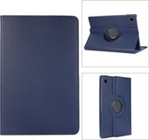 Fonu 360 Boekmodel hoes Samsung Tab A8 Blauw - 10.5 inch - Draaibaar