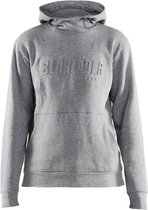 Blaklader Dames hoodie 3D 3560-1157 - Grijs Mêlee - L