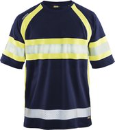 Blaklader UV-T-shirt High Vis 3337-1051 - Marine/High Vis Geel - 5XL