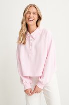 na-kd Buttoned Collar Dames Trui - Maat X-Large