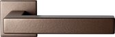 GPF1302.A2-02 Zaki+ deurkruk op vierkante rozet Bronze blend, 50x50x8mm