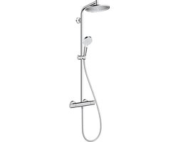 Foto: Hansgrohe crometta s 240 showerpipe hoofddouche 24 cm met doucheslang 160 cm