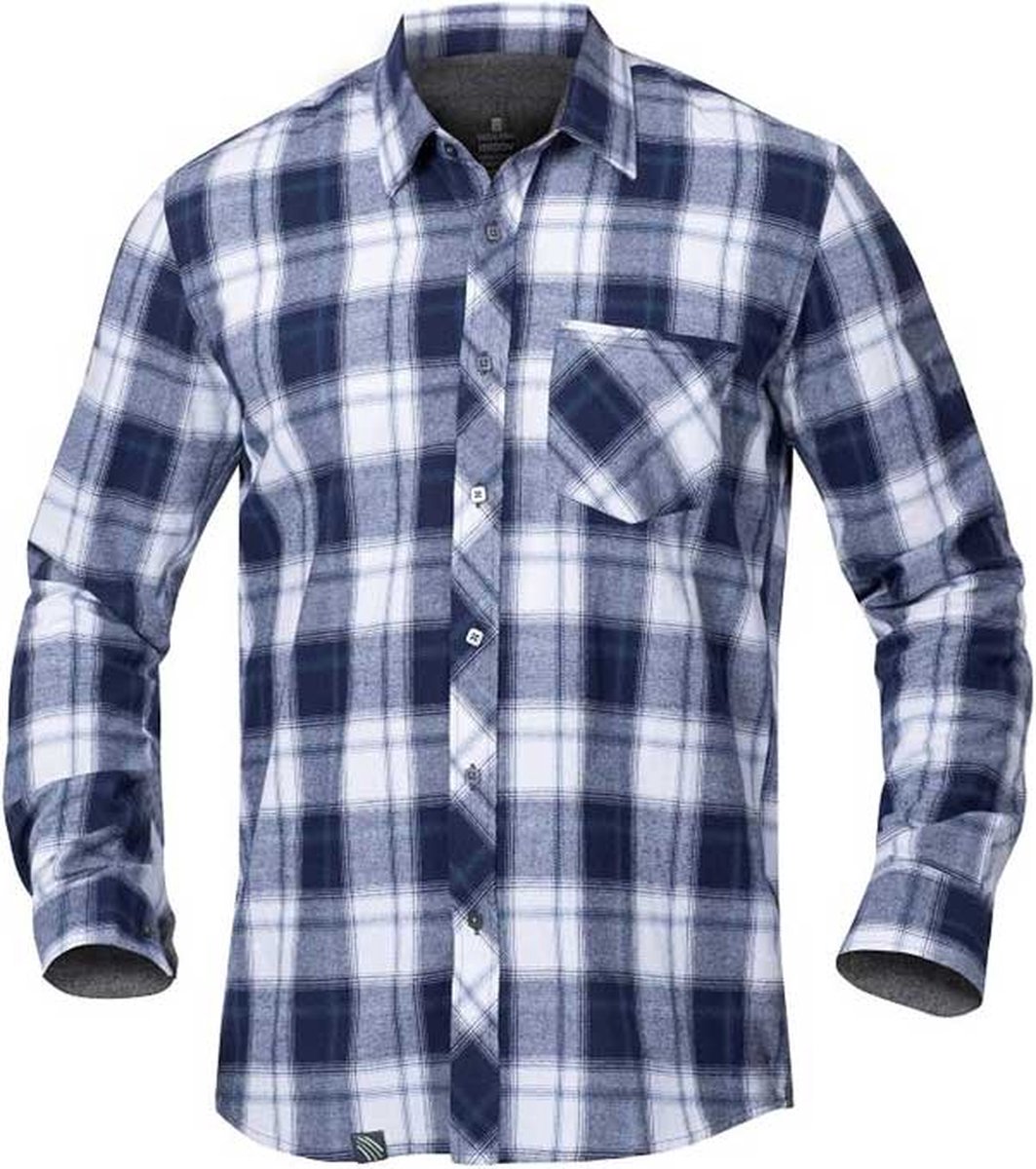 Ardon Optiflannels Shirt-Blauw-M