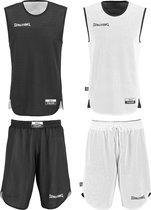 Spalding Doubleface Reversible Basketbalset  Basketbalshirt - Maat M  - Unisex - wit