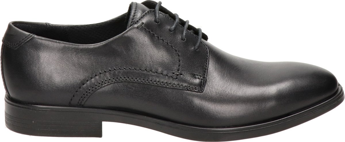 ECCO Melbourne heren veterschoen - Zwart - Maat 48