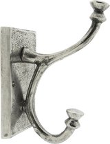 Wandhaak 9*15*22 cm Zilverkleurig Aluminium Kapstok Wandkapstok Jashaak