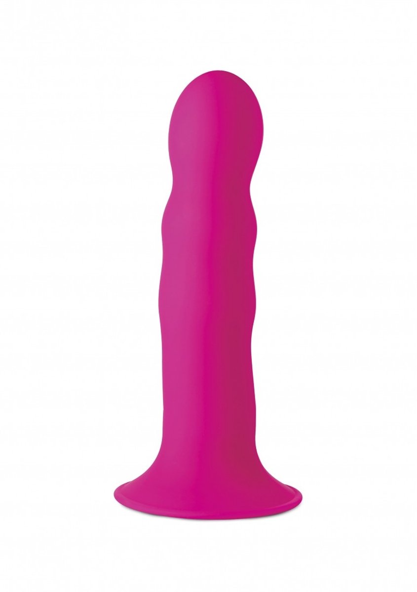 Goedkoopste Squeeze-It Wavy Dildo - Roze