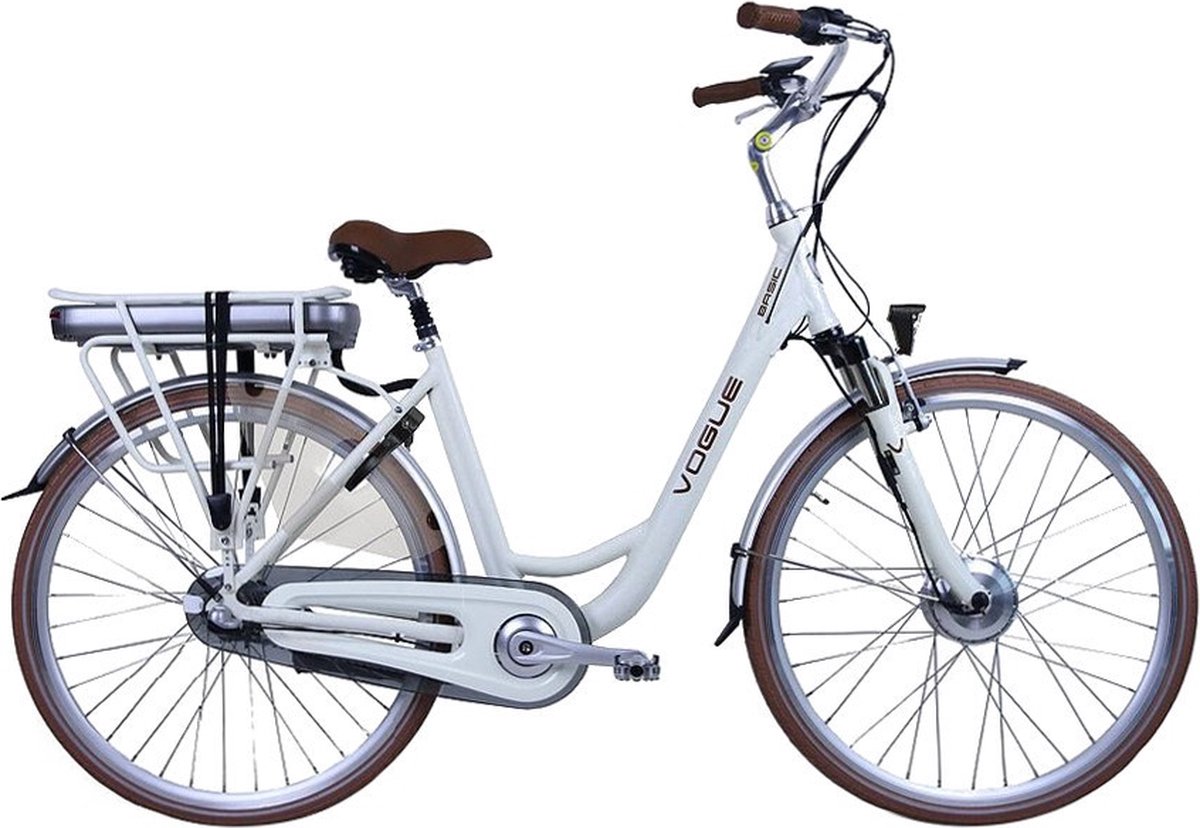Vogue Basic - Elektrische Fiets - Crème - 28 Inch | bol.com