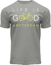 Fox Originals Life is good Amsterdam Heren T-shirt maat S