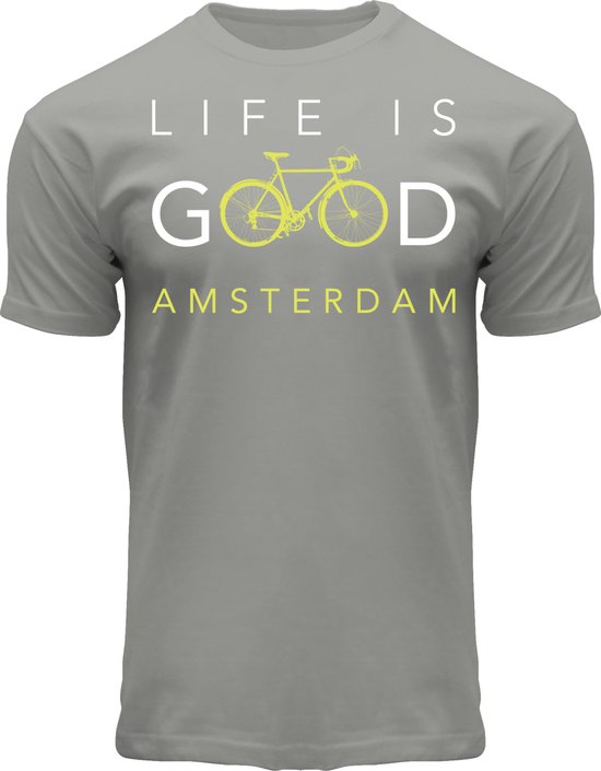 Fox Originals Life is good Amsterdam Heren T-shirt maat S | bol.com