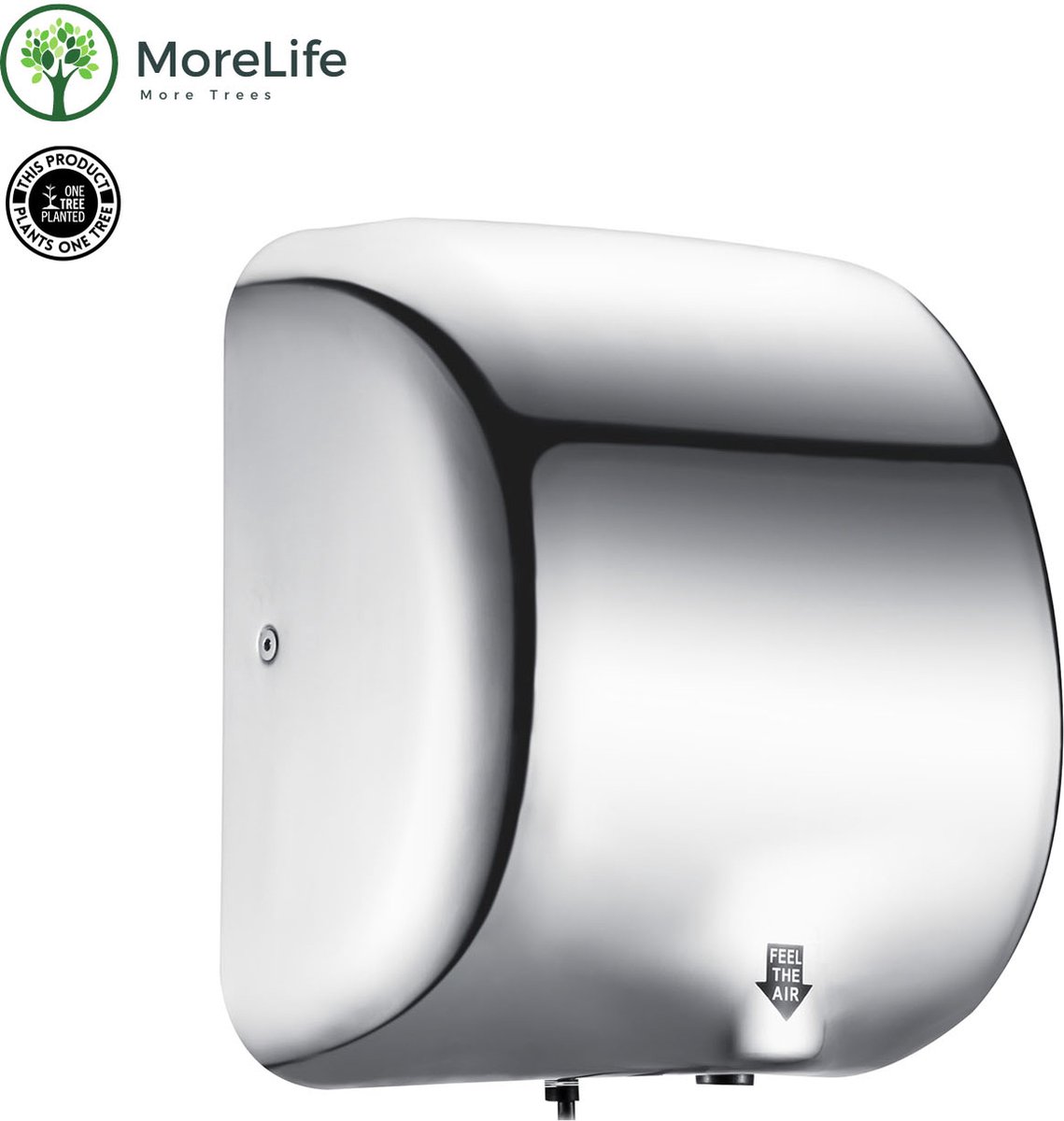 M23ABT U-Flow handdroger - Zwart