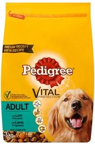 Pedigree droog adult lam hondenvoer 3 kg