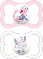 Mam Baby Dummy Air 6+ Silicone Pink 2u