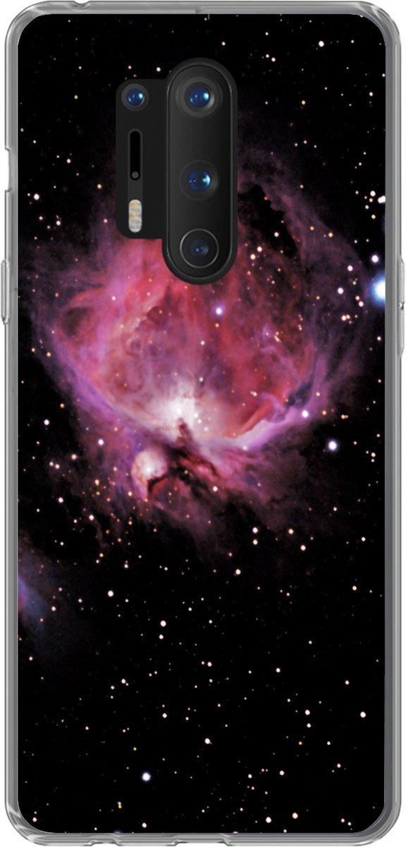 Telefoonhoesje Geschikt voor OnePlus 8 Pro hoesje - Sterrenbeeld - Ruimte - Orion - Jongens - Meisjes - Kinderen - Siliconen Telefoonhoesje Telefoonhoesje