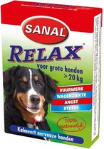 Sanal Dog Relax Kalmeringstablet Large > 20 kg 15 Tabletten