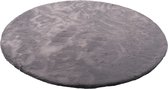 Pergamon Luxe Super Zachte Bont Vloerkleed Tapijt Plush Rond