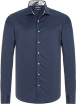 Overhemd  lange mouw Johan Friso 1078 "Color: Navy","Size: 4XL"