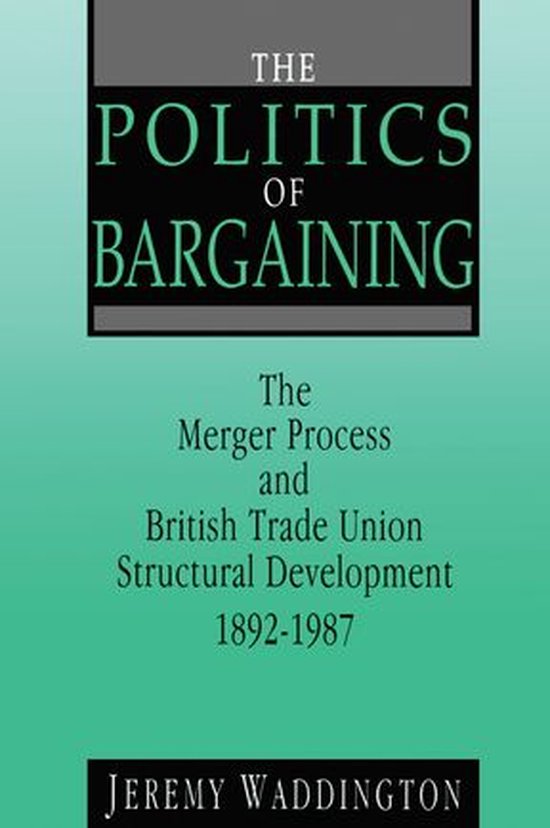 The Politics of Bargaining - cover