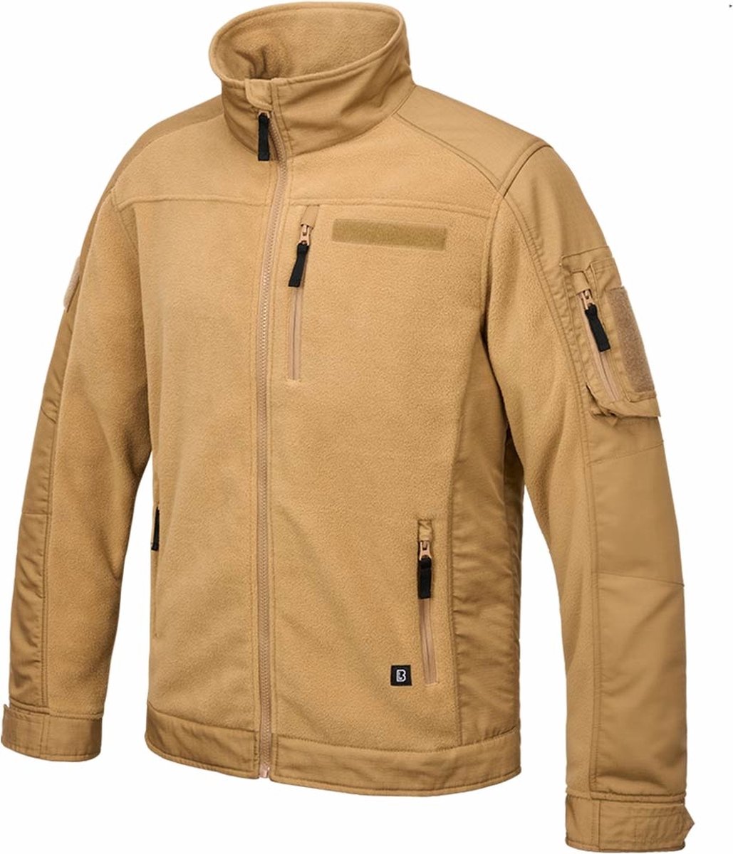 Brandit Functional Fleece Jas Heren Camel