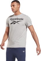 Reebok Graphic Series Stacked Shirt Grijs