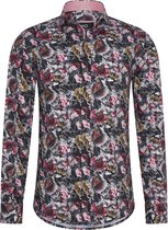 Marshall Denim - overhemd - Bloemenprint - 8006